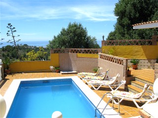 Villa Bella Vista in Almunecar mit privatem Pool und Meerblick
